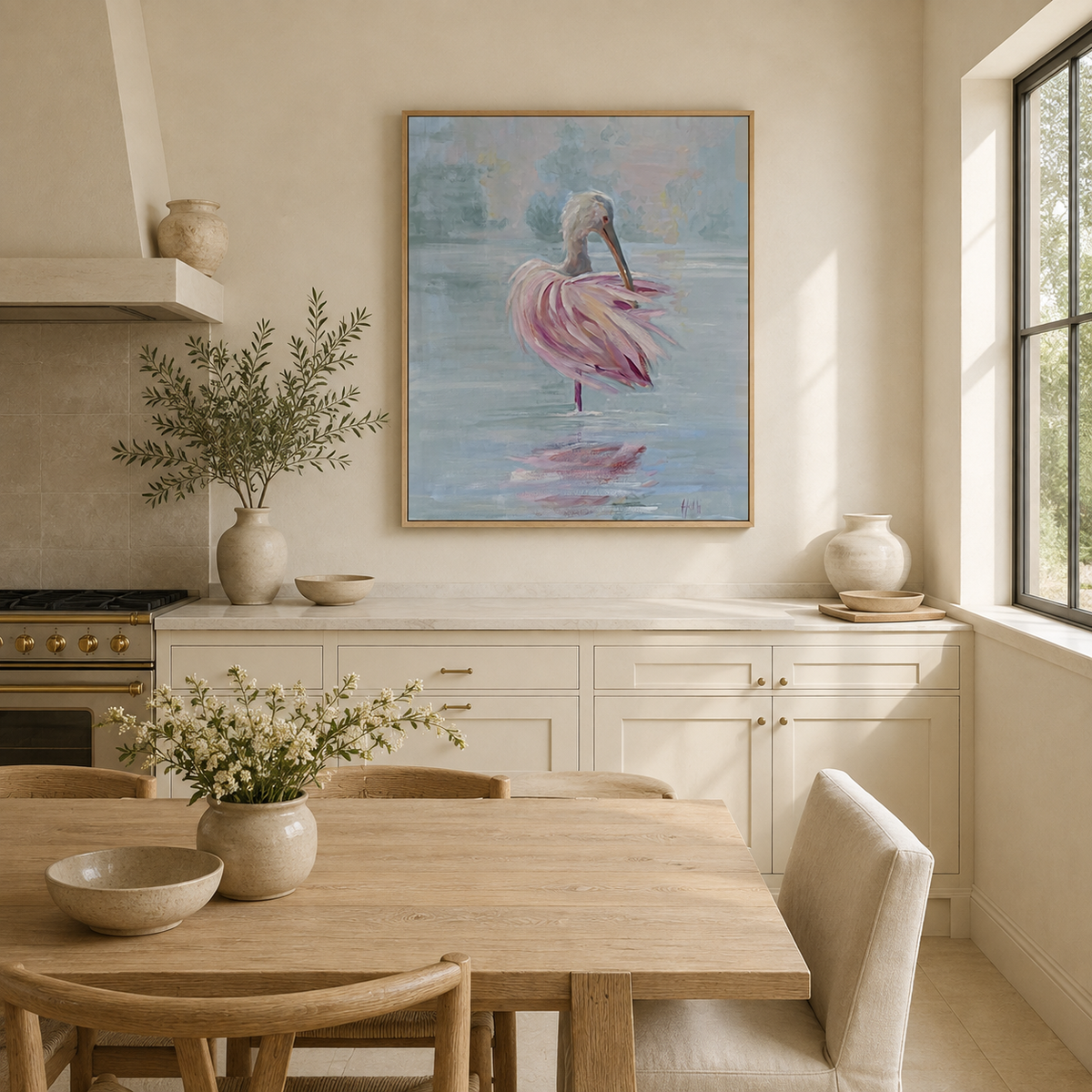 I’m So Pretty — Roseate Spoonbill Art Print