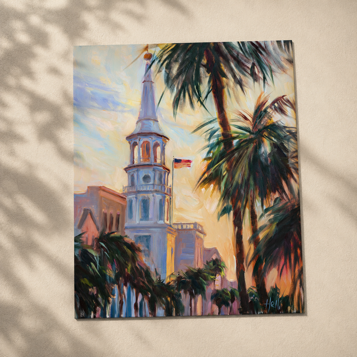 Morning Glory — Charleston Church Art Print