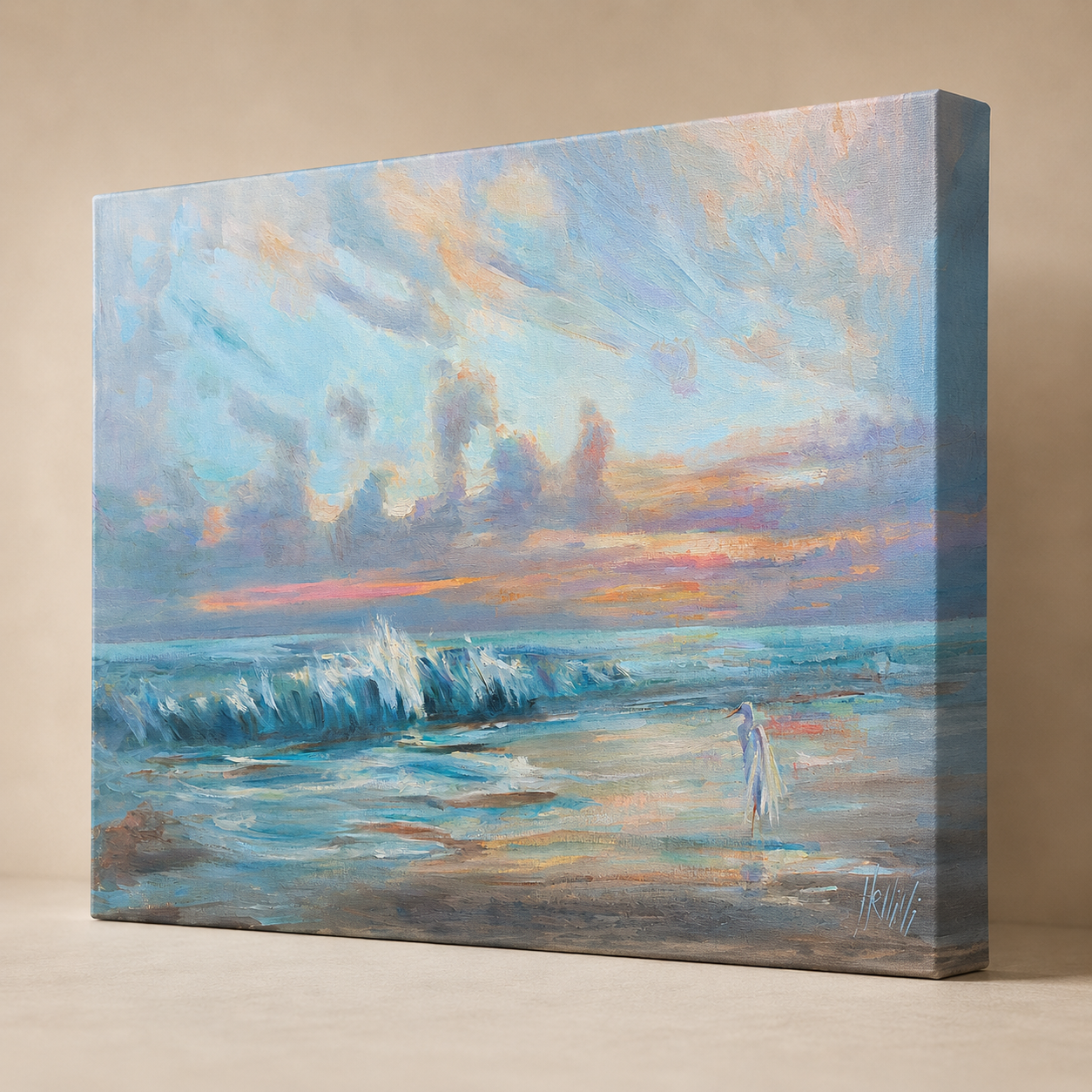 Keeping Watch artwork on a 1.5-inch gallery-wrapped canvas