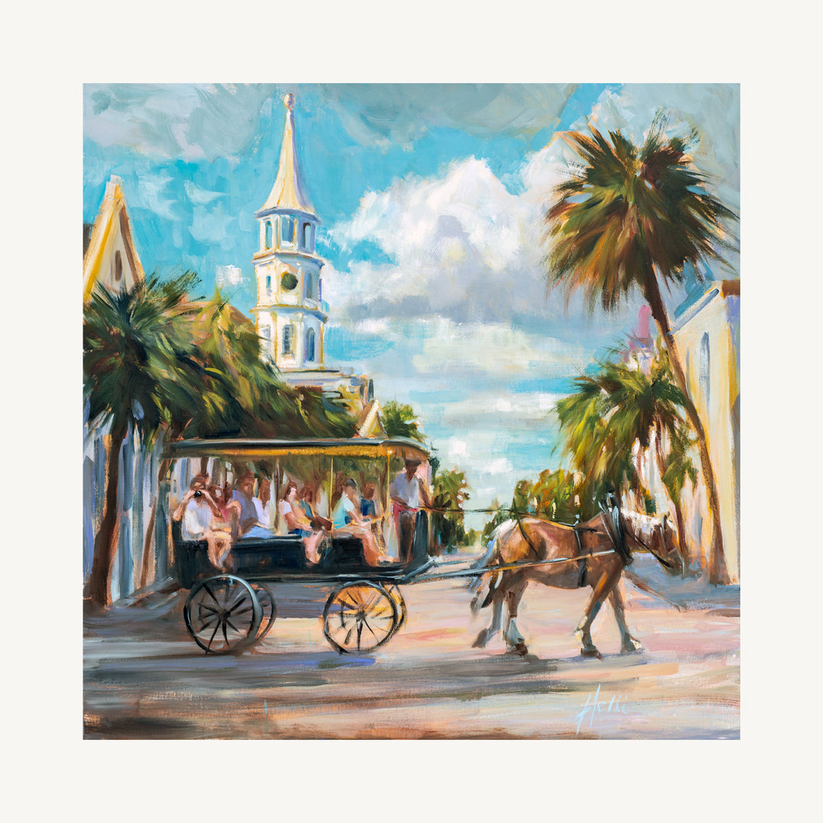 Snapshot — Charleston Carriage Art Print
