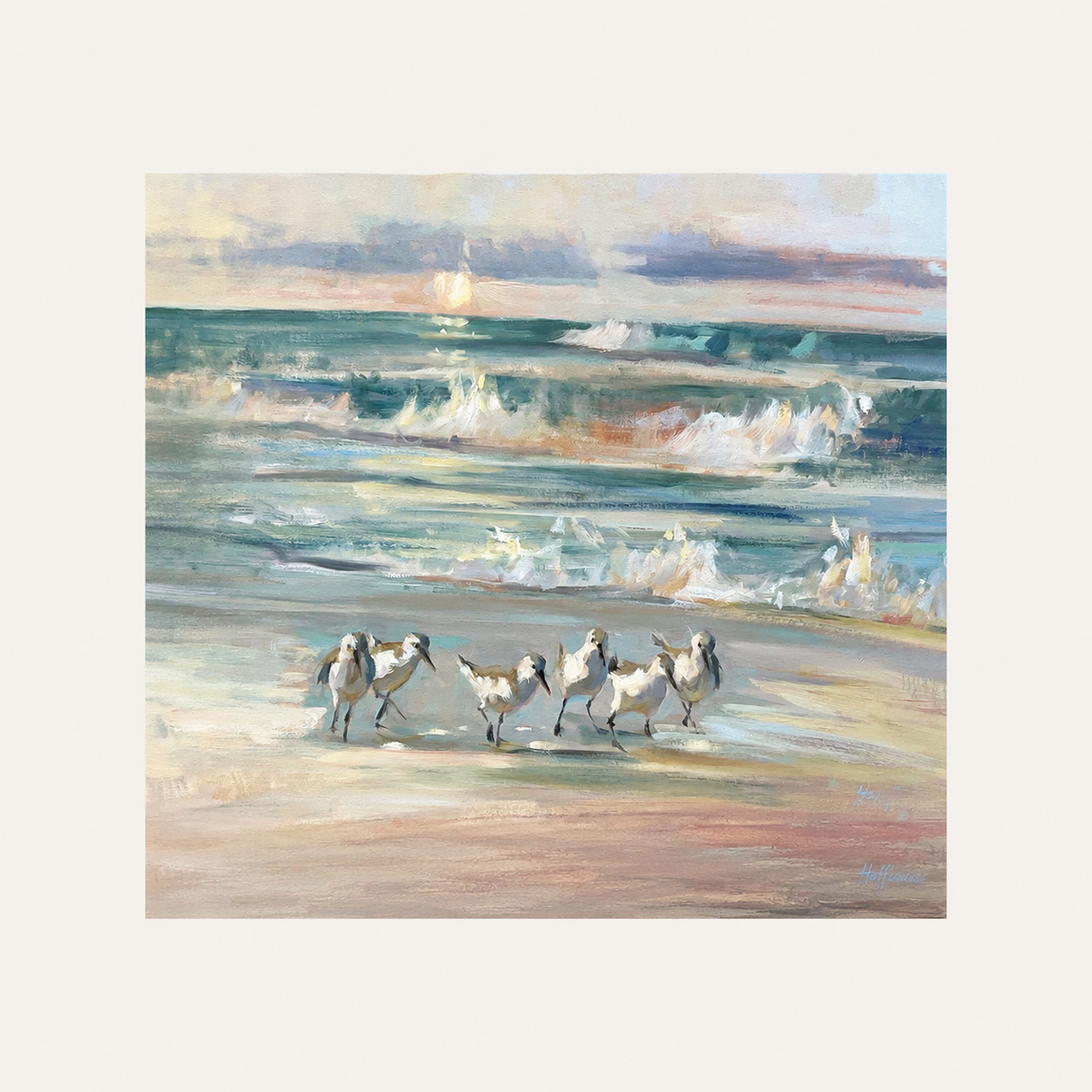 Happy Dance — Coastal Bird Art Print