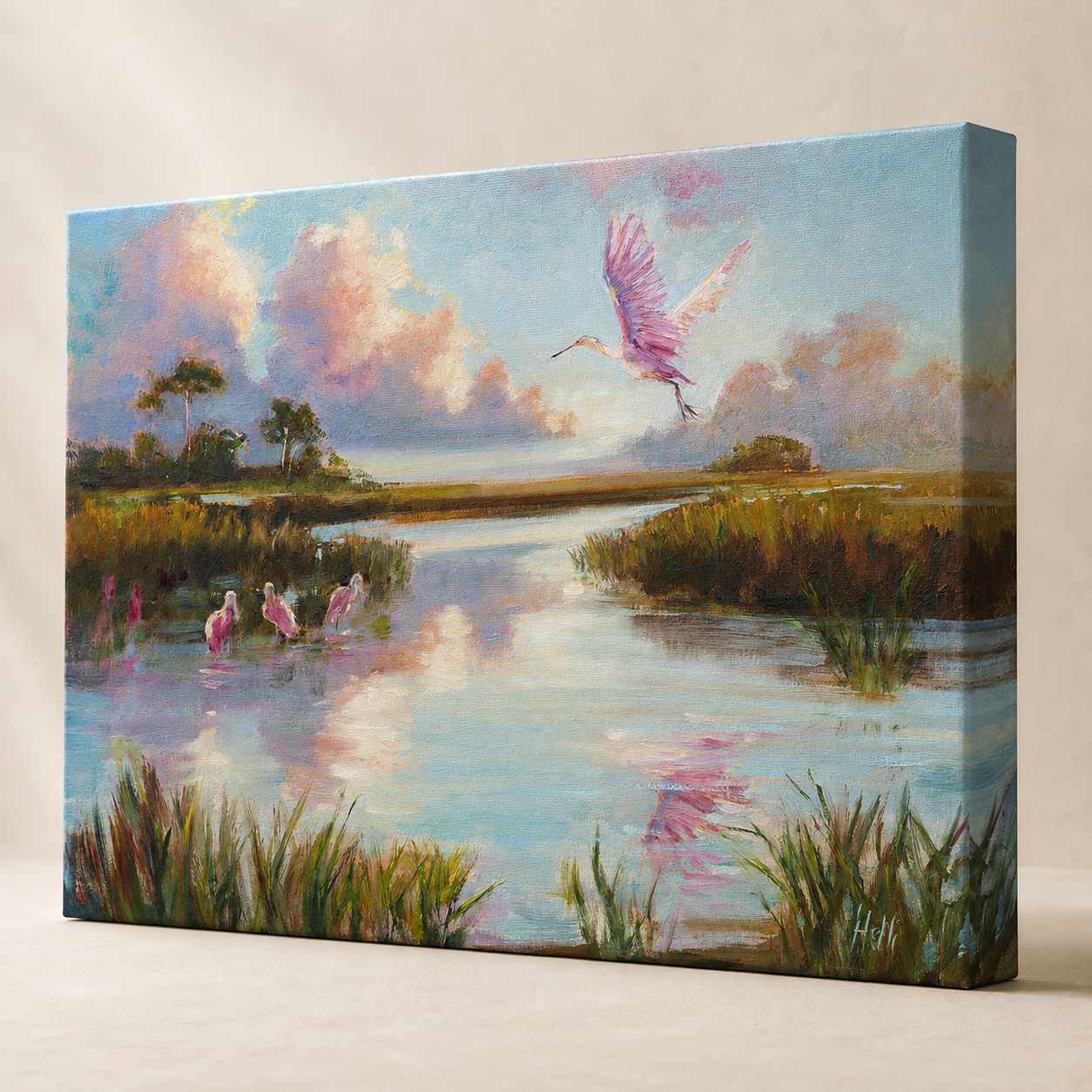 Join The Party artwork on a 1.5-inch gallery-wrapped canvas
