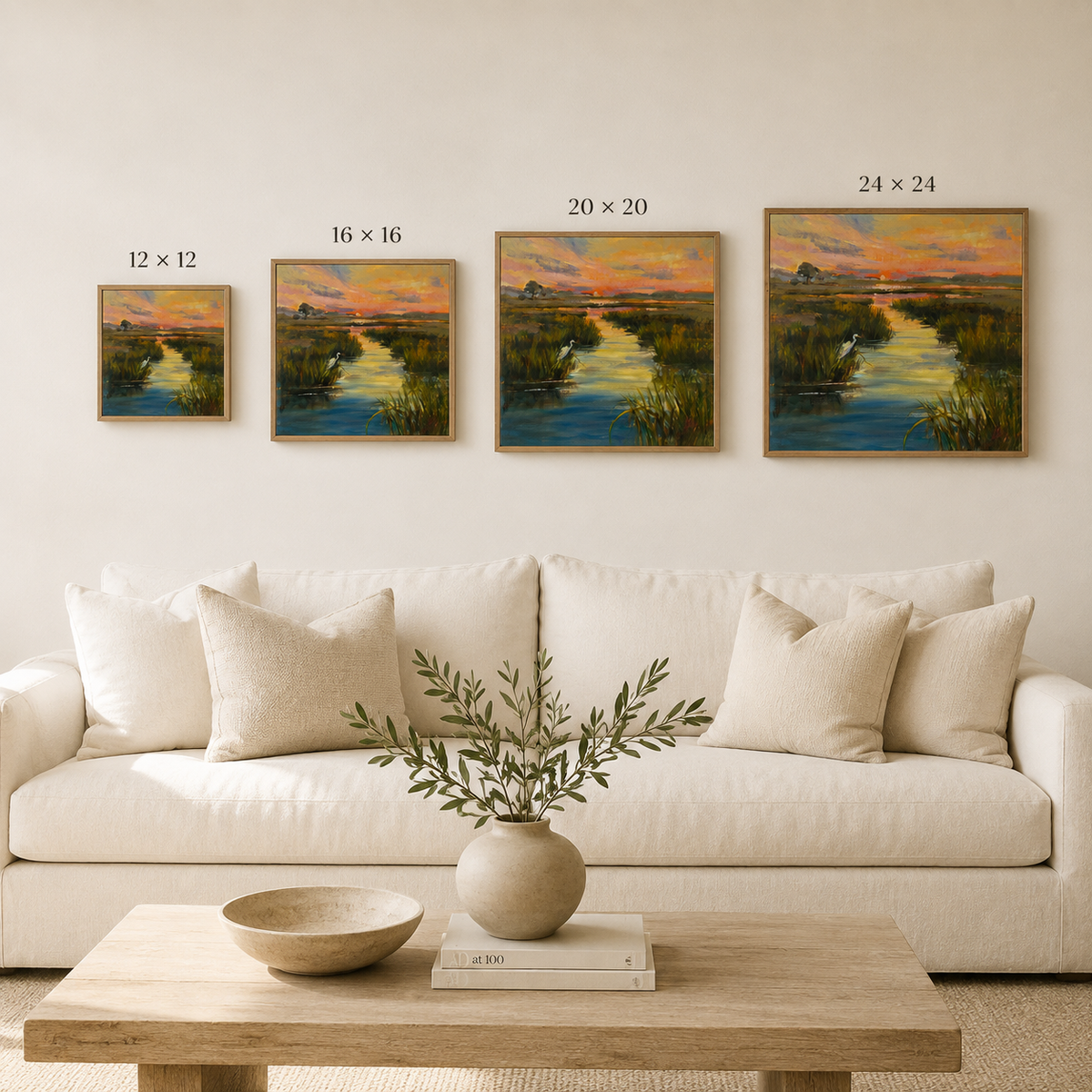Early Bird — Marsh Sunrise Art Print